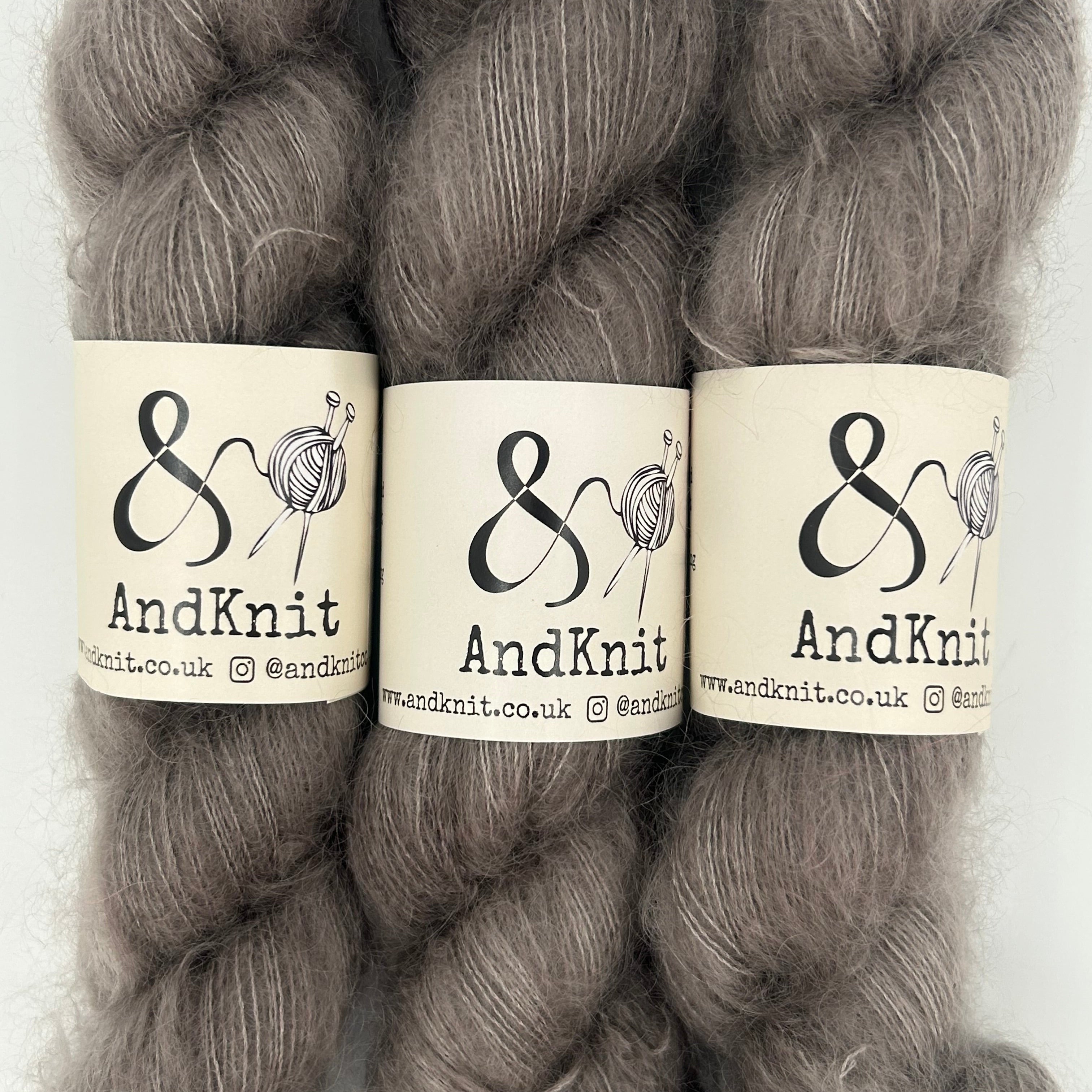 Kid Silk Mohair - Dark Grey