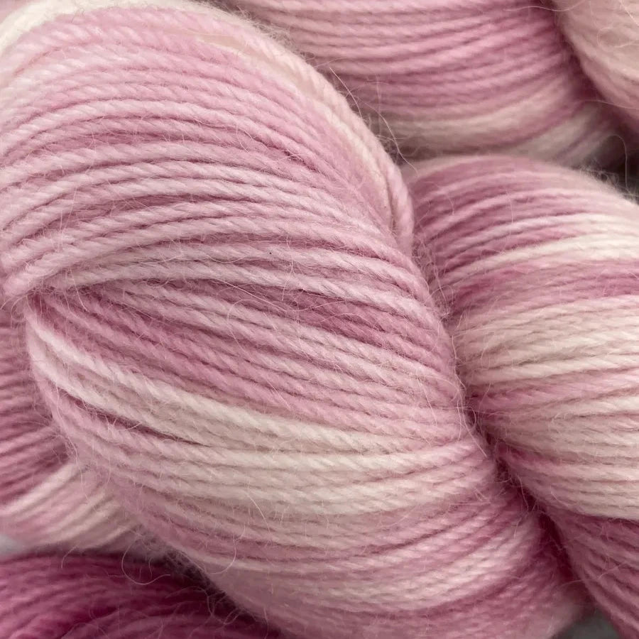 4 Ply Alpaca Sock - Raspberry Ripple