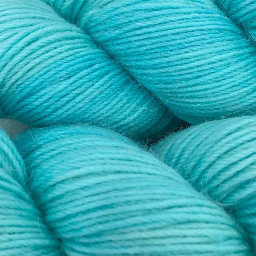 4ply Alpaca Sock - Lagoon