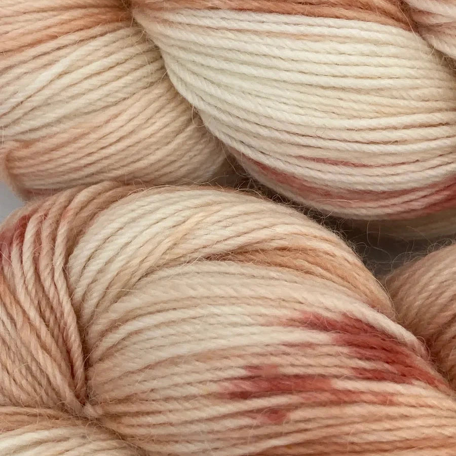 4ply Alpaca Sock - Salted Caramel