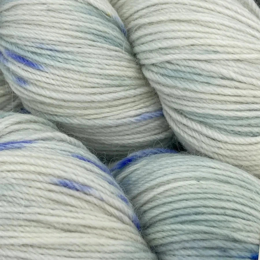 4ply Alpaca Sock - Snow Day