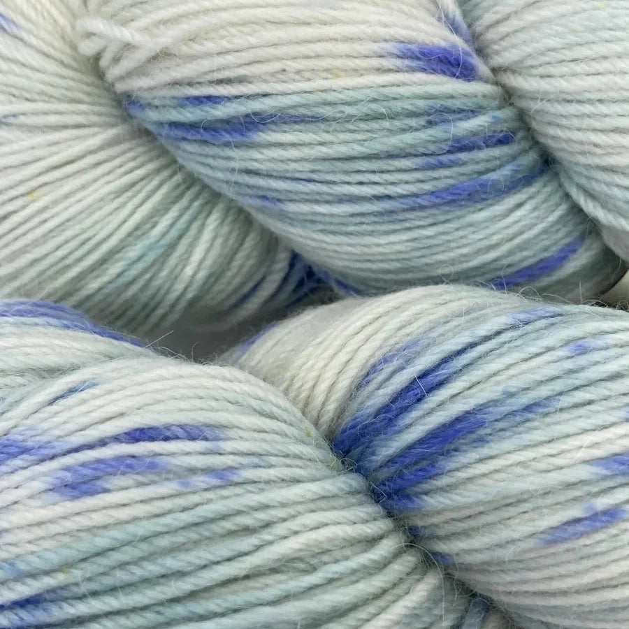 4ply Alpaca Sock - Snow Day