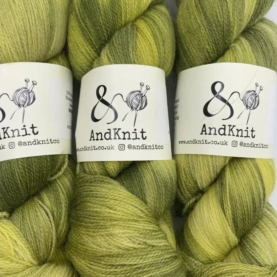 Lace BFL - Spring Greens