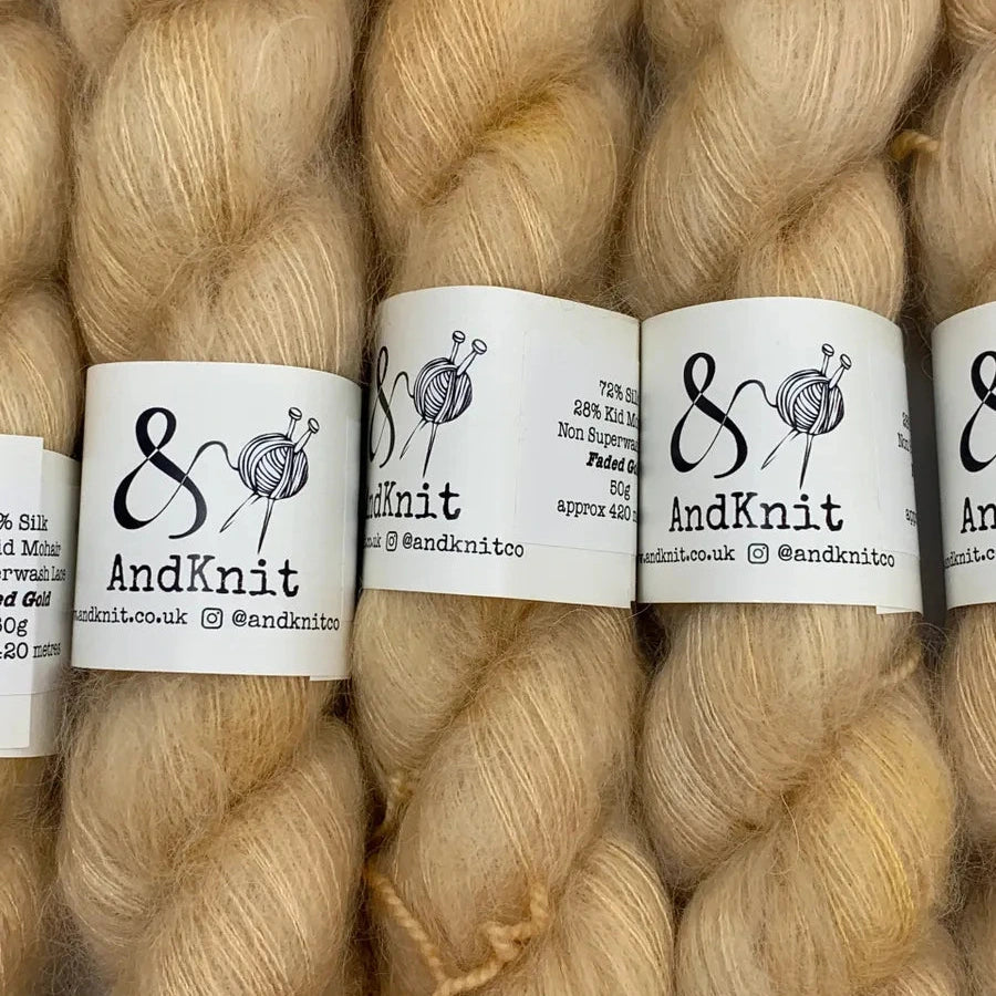 Kid Silk Mohair - Faded Gold