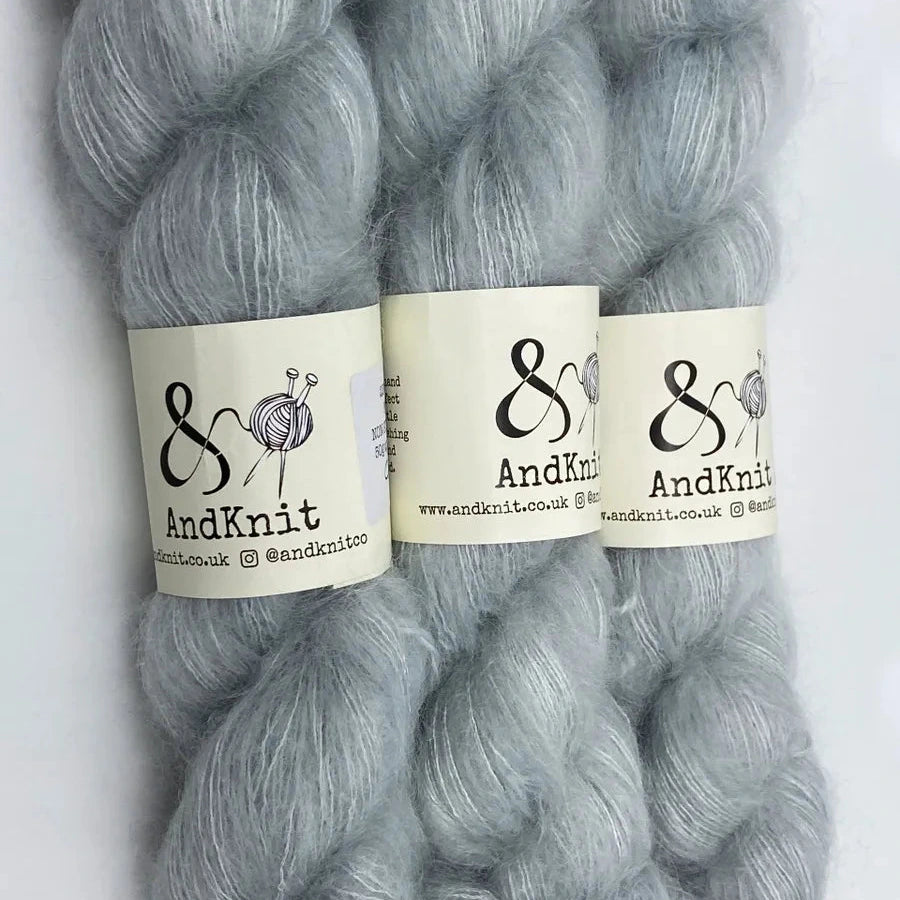 Kid Silk Mohair - Grey
