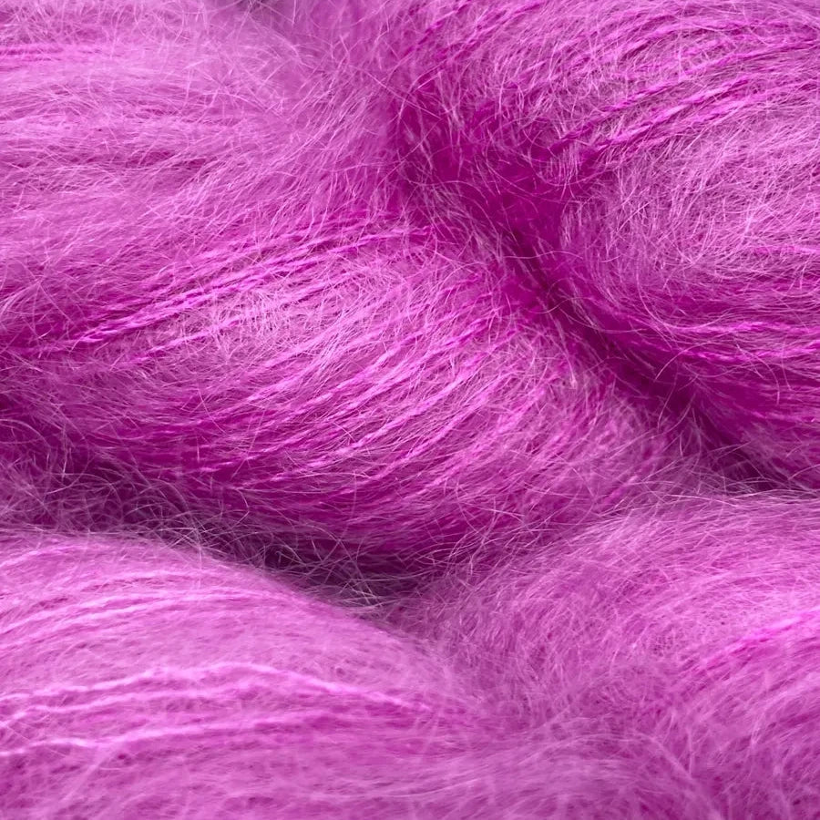 Lace Kidsilk Mohair - Raspberry