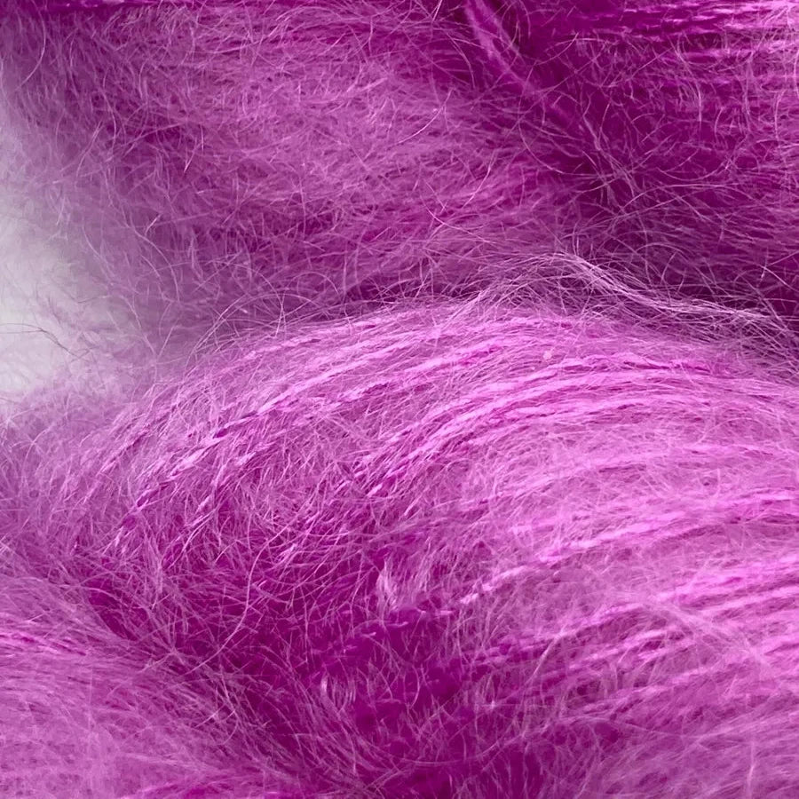 Lace Kidsilk Mohair - Raspberry