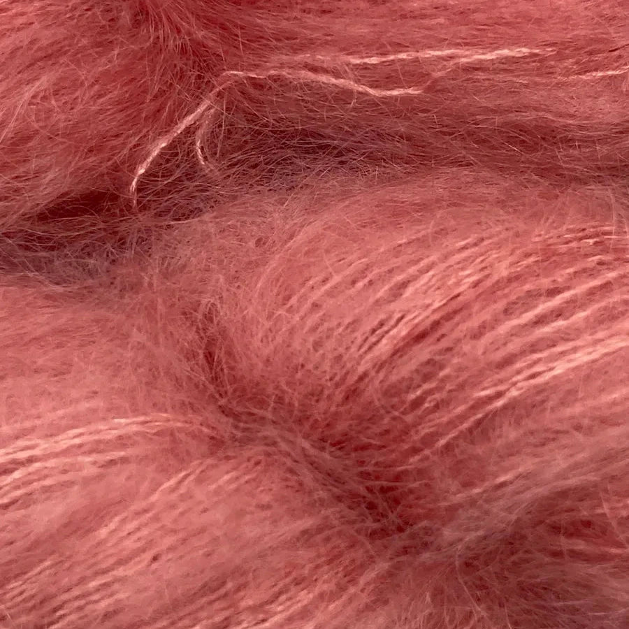Lace Kidsilk Mohair - Red