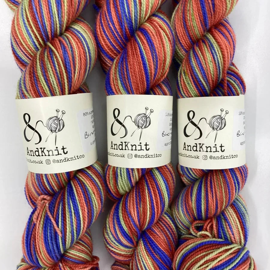 4 Ply Sock self striping - Blindman's Buff
