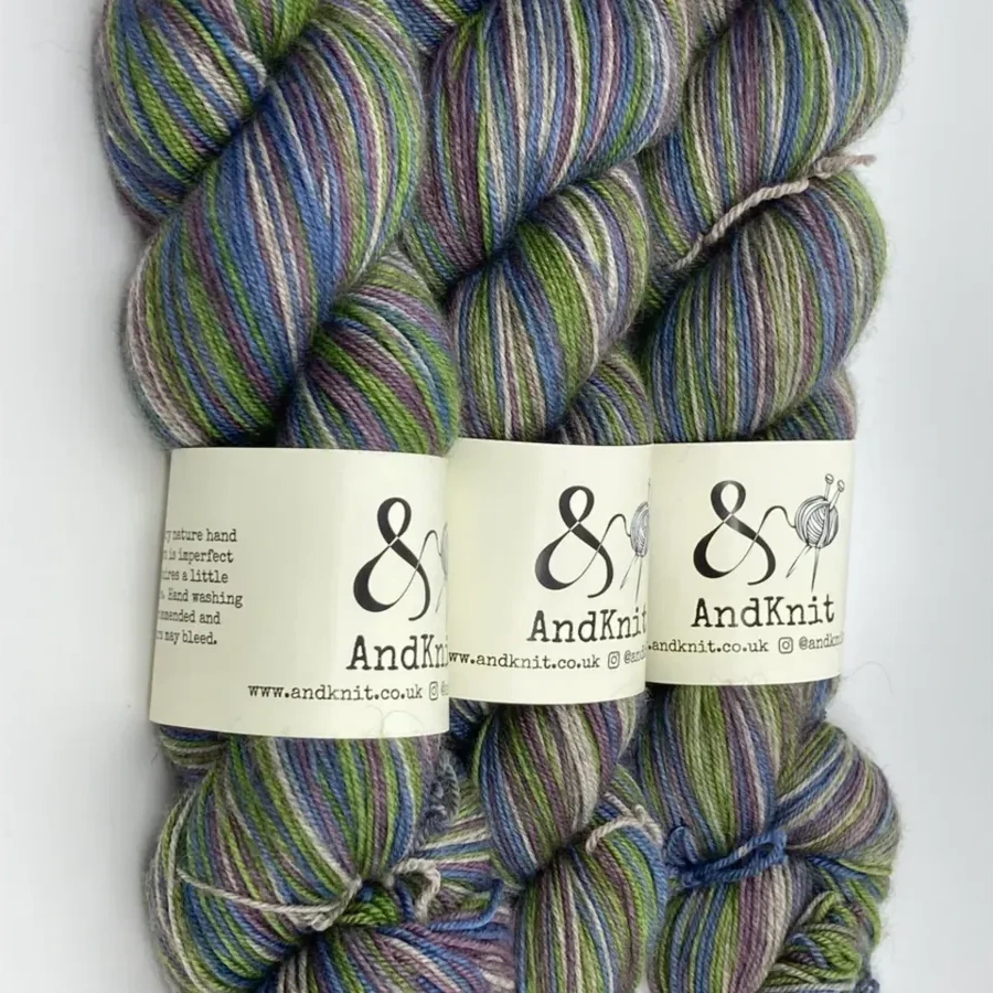 4 Ply Sock self striping Yak - Chorus of Dukes