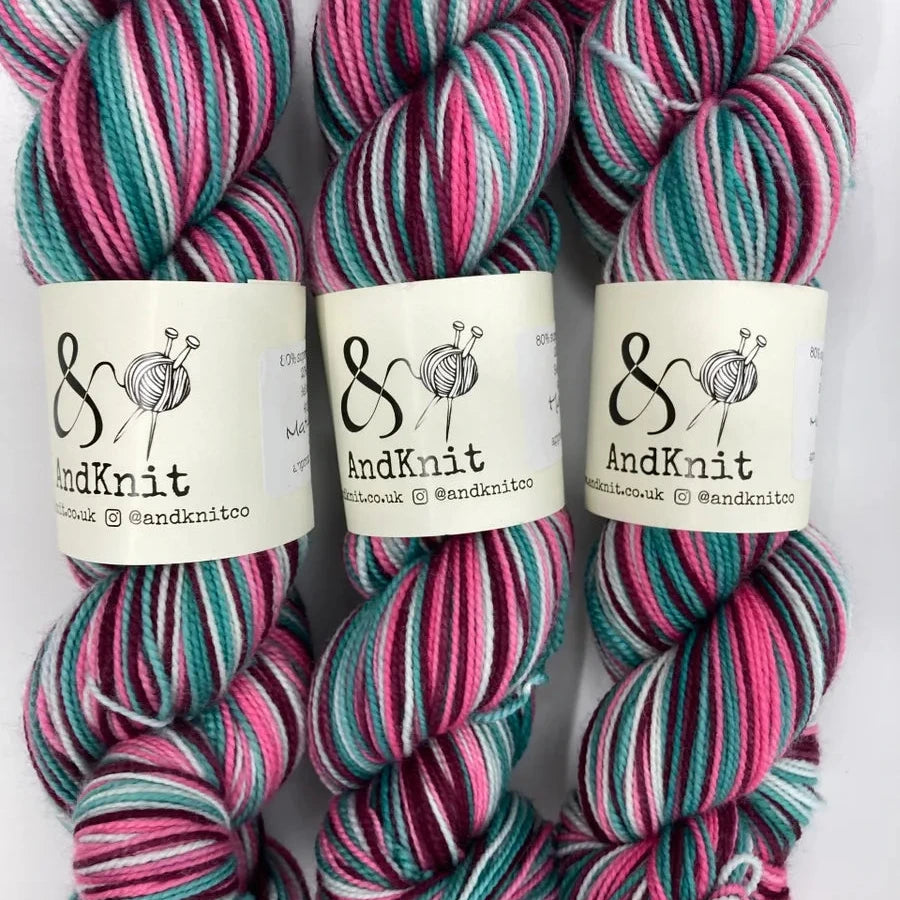 4 Ply Sock self striping - Matadoro