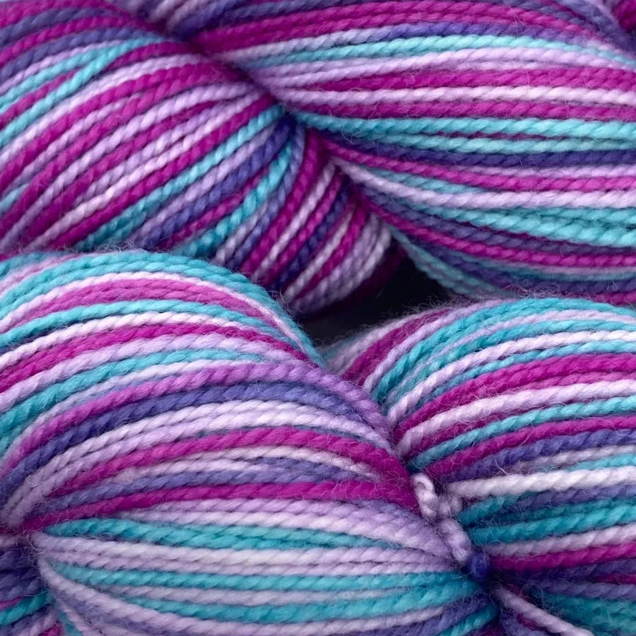 4 Ply Sock self striping - Peerless