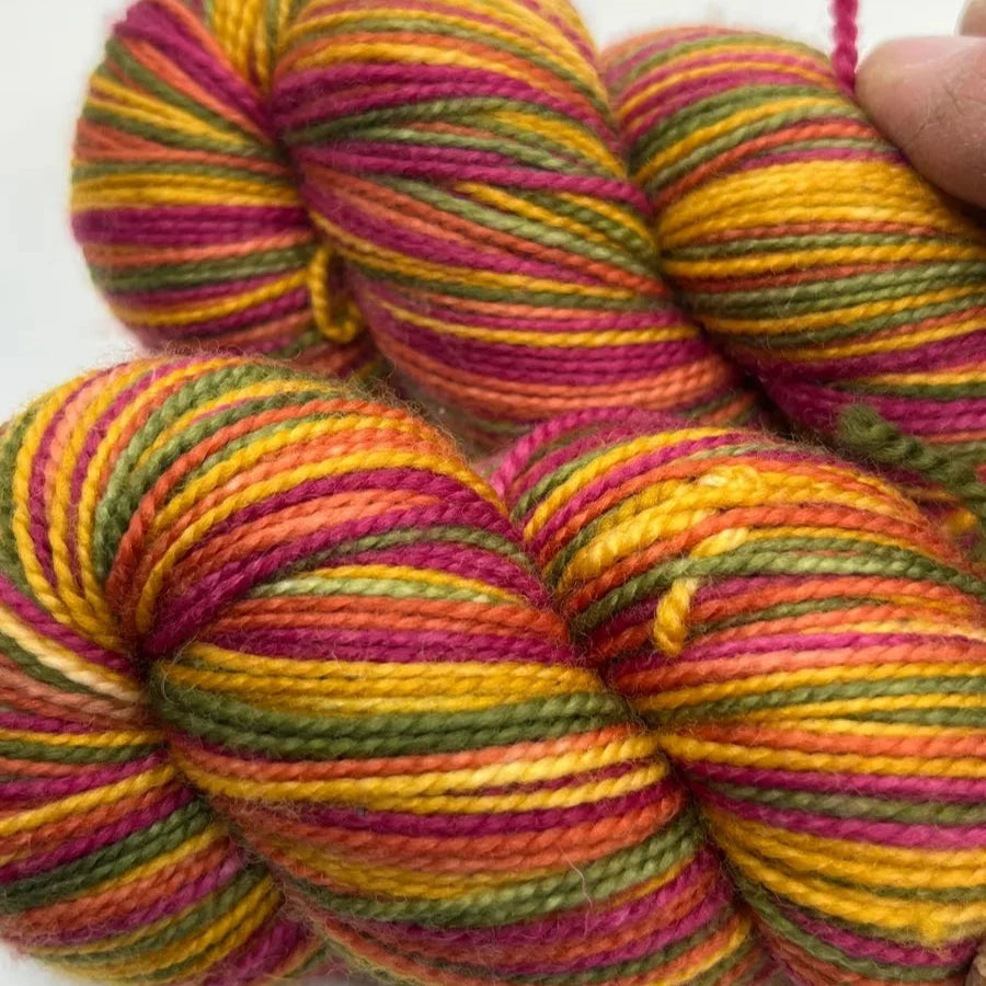 4 Ply Sock self striping - Psyche