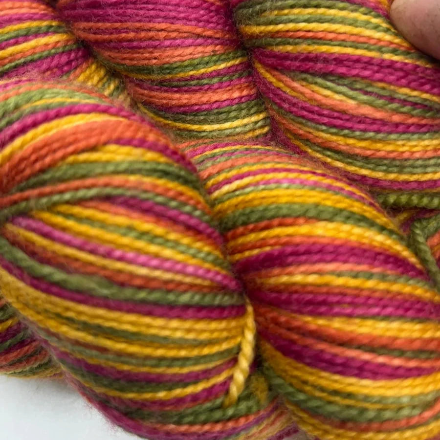 4 Ply Sock self striping - Psyche