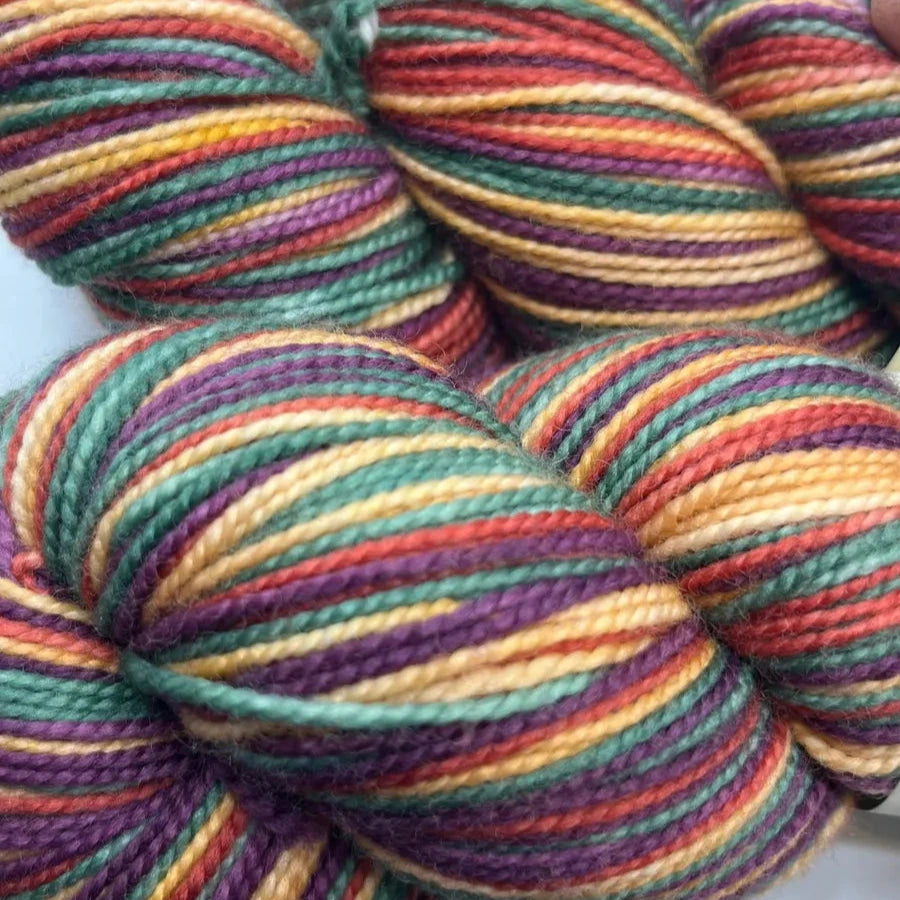 4 Ply Sock self striping - Wisest Wit