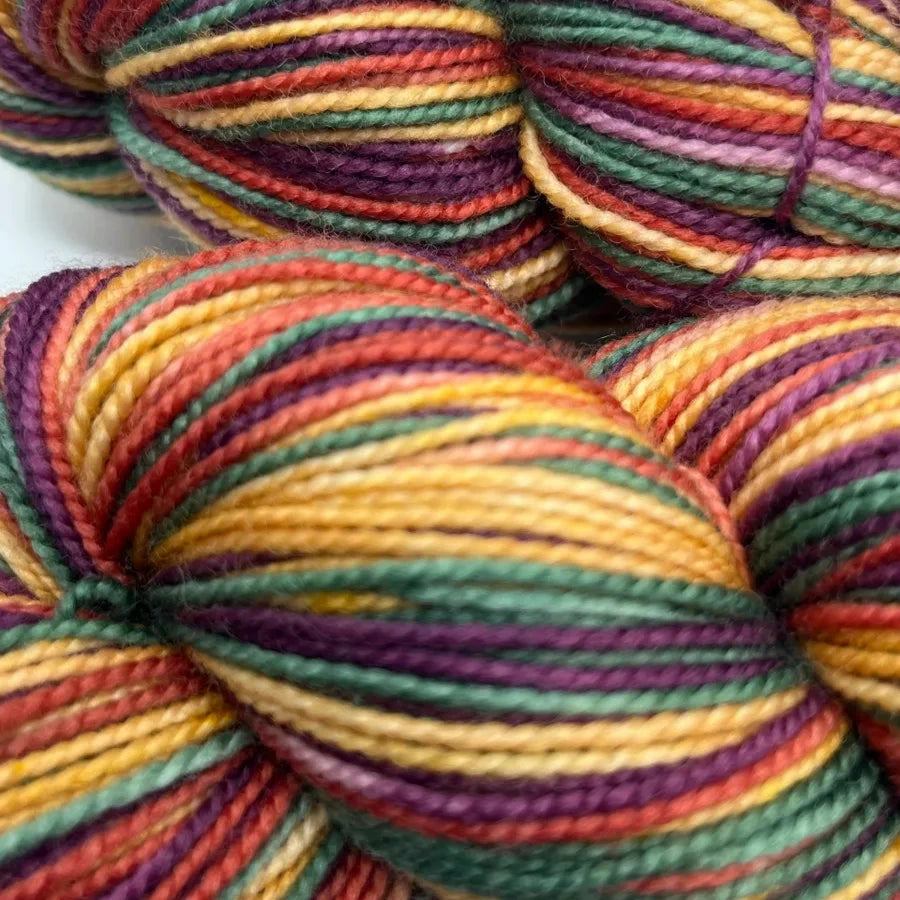 4 Ply Sock self striping - Wisest Wit