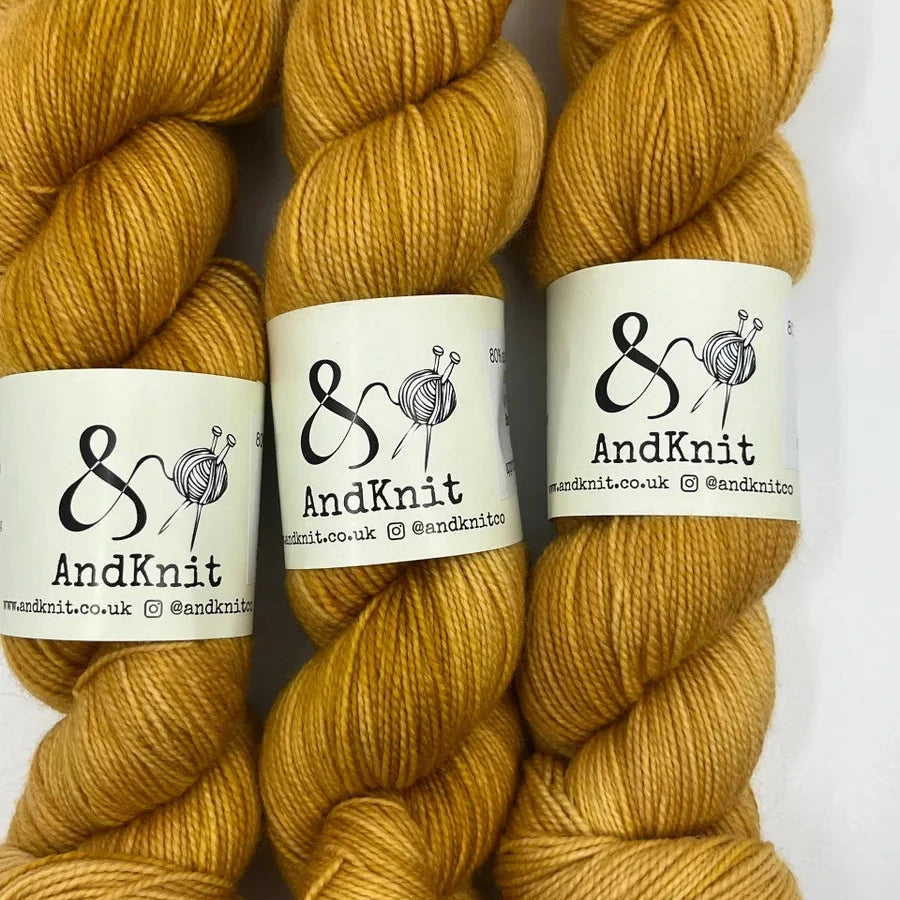 4 Ply Sock Semi-Solid - Bronze