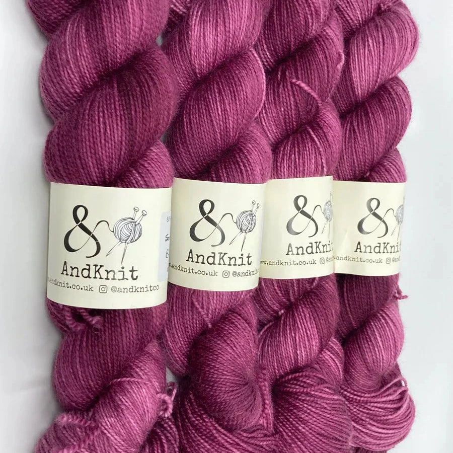 4 Ply Sock Semi-Solid - Bloodwood