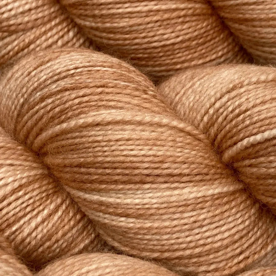 4 Ply Sock Semi-Solid - Faded Copper