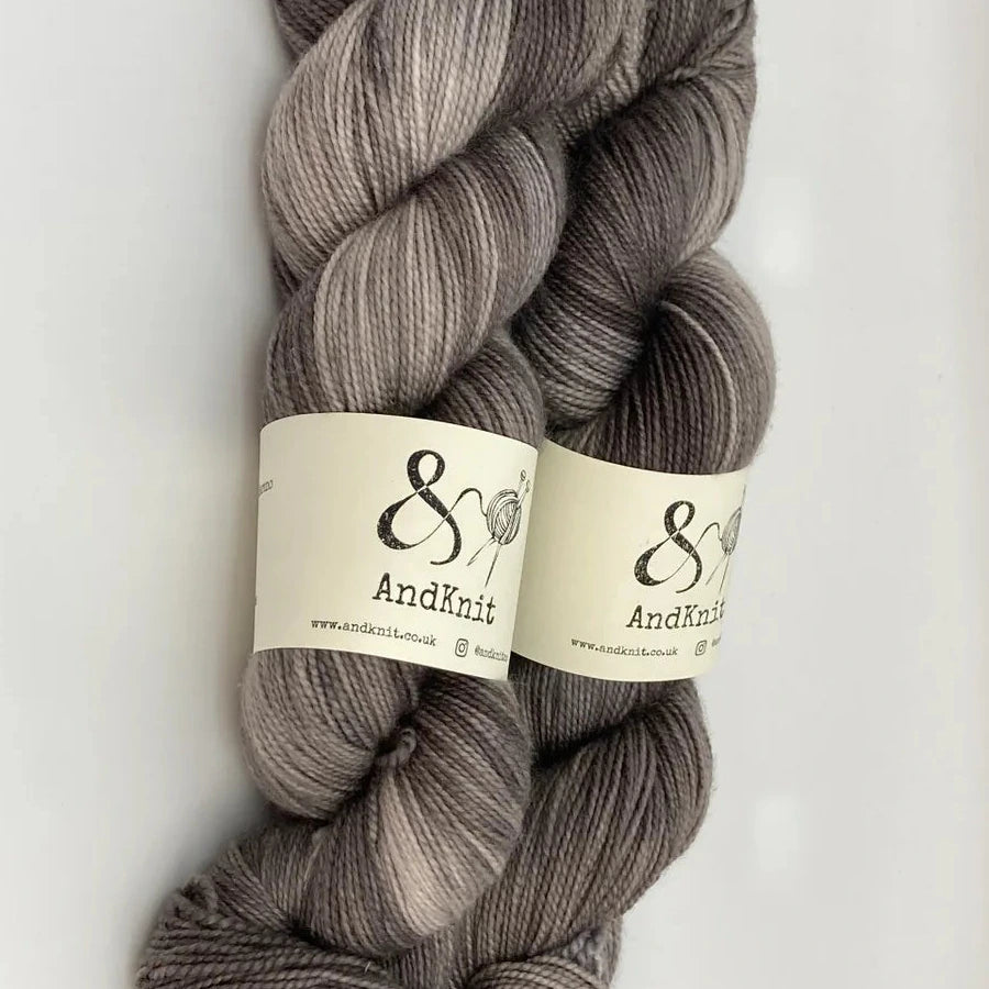 4 Ply Sock Semi-Solid - Grey