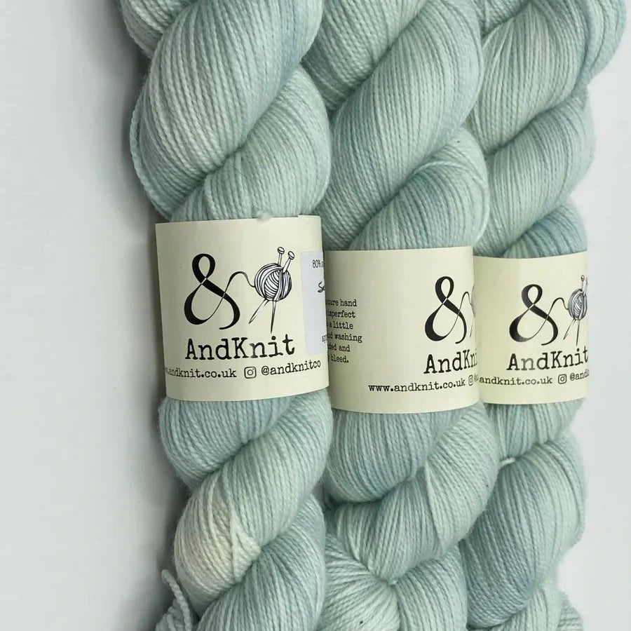 4 Ply Sock Semi-Solid - Ice