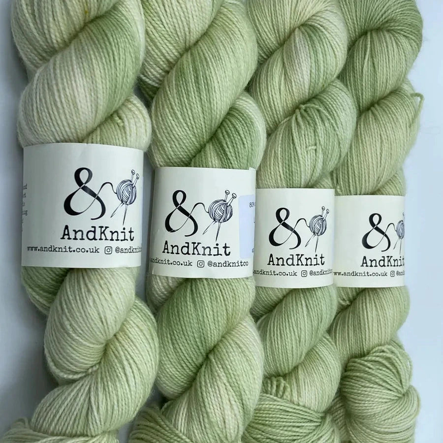 4 Ply Sock Semi-Solid - Lettice
