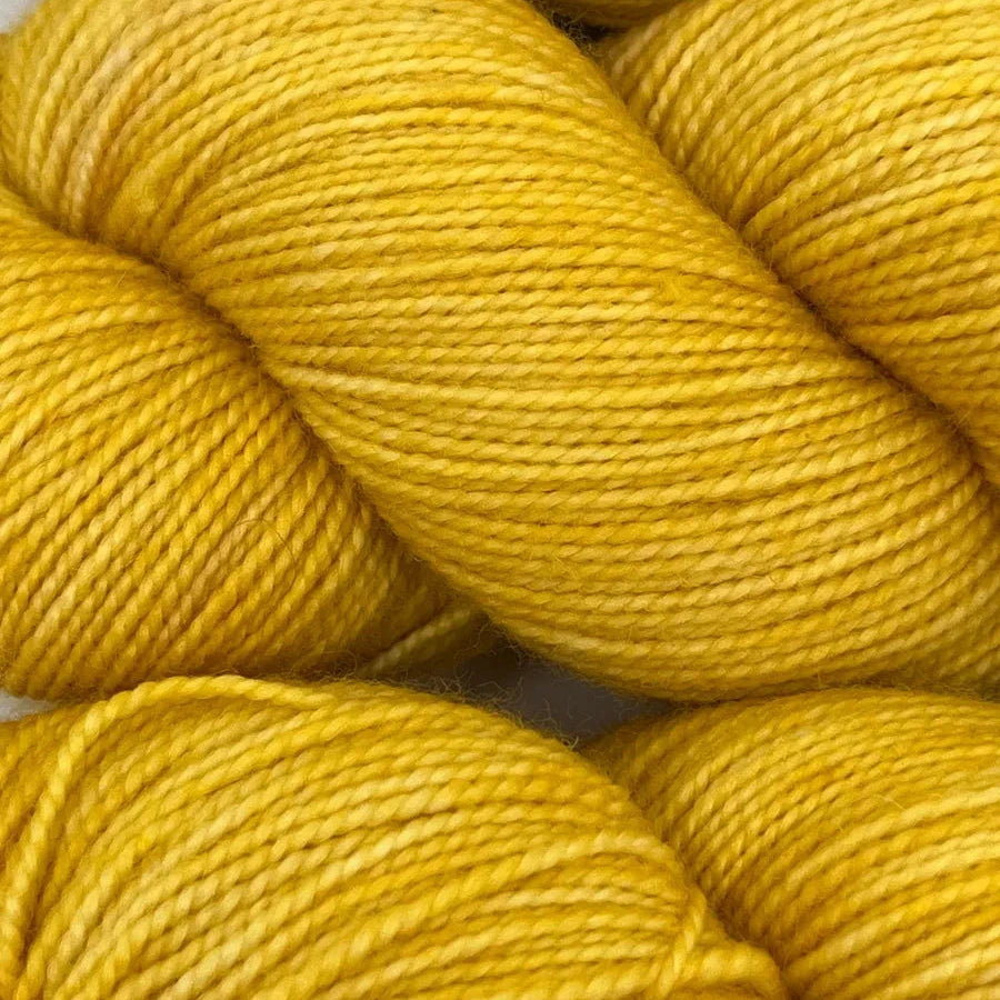 4 Ply Sock Semi-Solid - Mustard