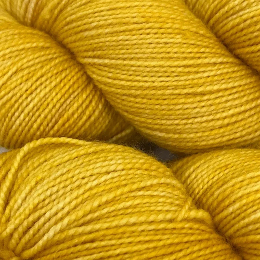 4 Ply Sock Semi-Solid - Mustard