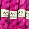 4 Ply Sock Semi-Solid - Pink Panther