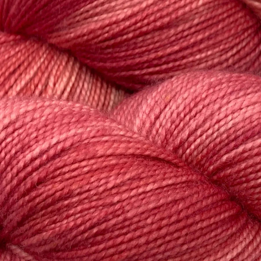 4 Ply Sock Semi-Solid - Red