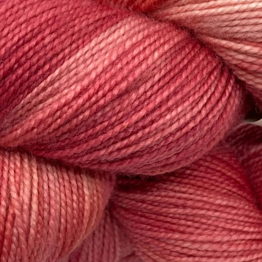 4 Ply Sock Semi-Solid - Red