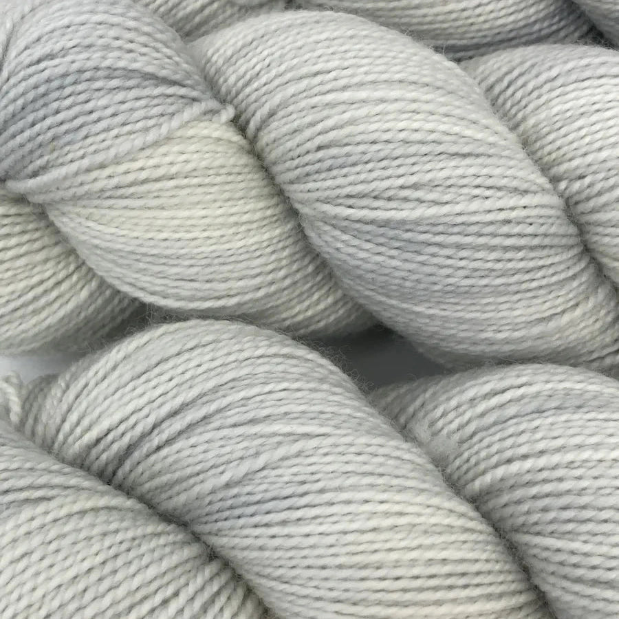 4 Ply Sock Semi-Solid - Silver Grey