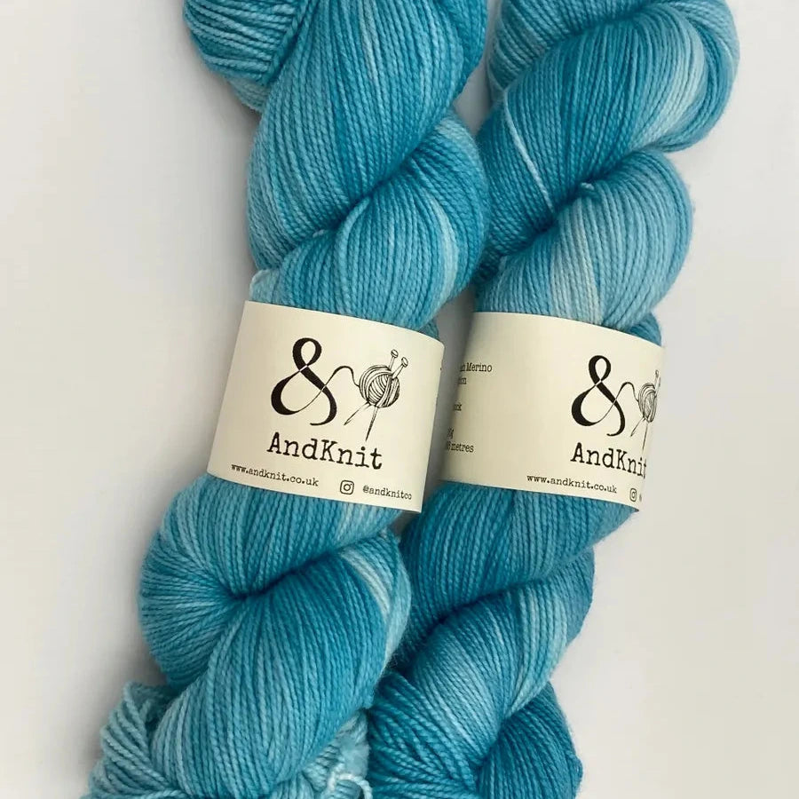 4 Ply Sock Semi-Solid - Turquoise
