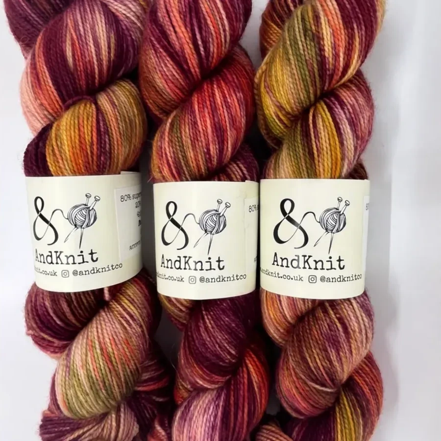 4 Ply Sock Variagated - Fairfax