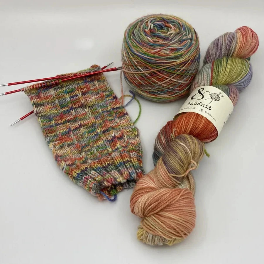 4 Ply Sock Variagated - Matcham