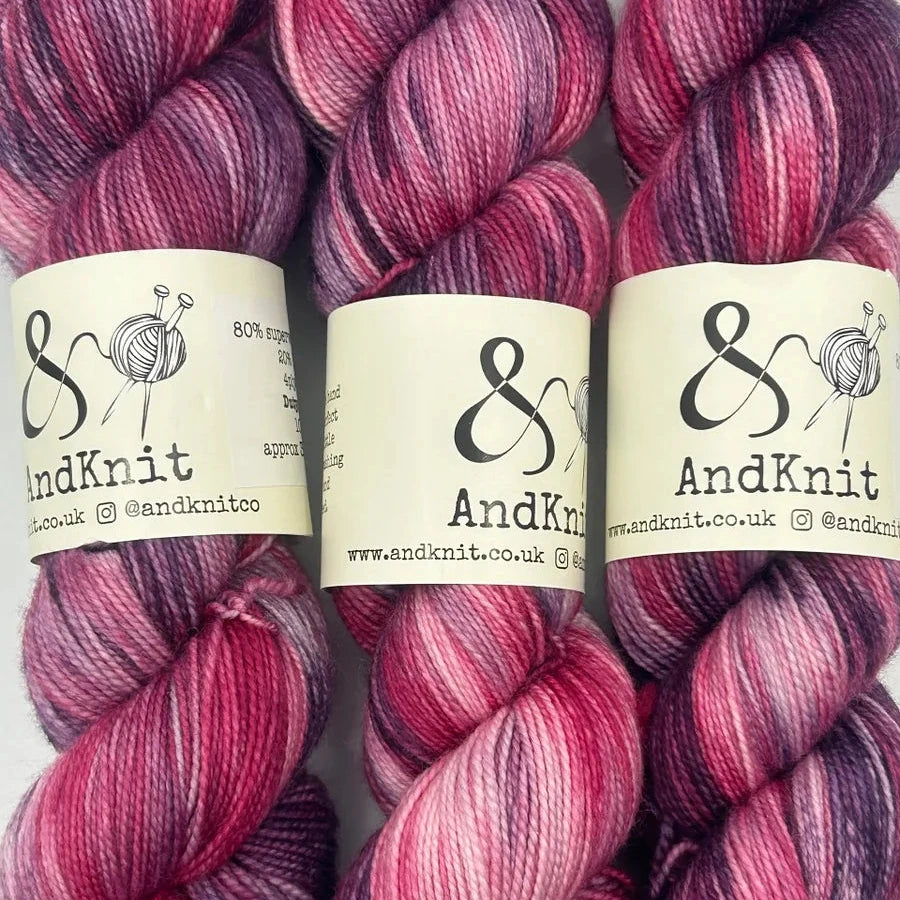 4 Ply Sock Variegated - Duty Plain