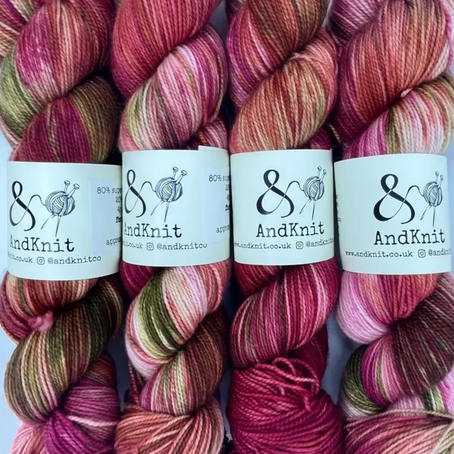 4 Ply Sock Variagated - Tormentor