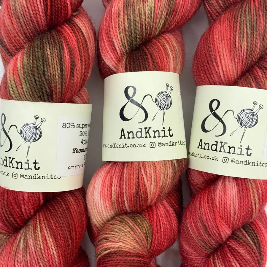 4 Ply Sock Variegated - Yeoman Chorus