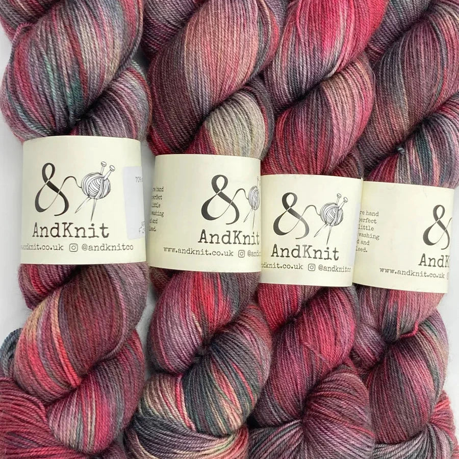 4 Ply Yak Sock Variegated - Francesco