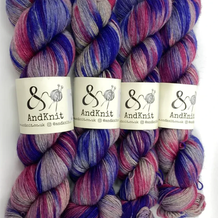 4 Ply Yak Sock Variegated - King Rene's Daughter