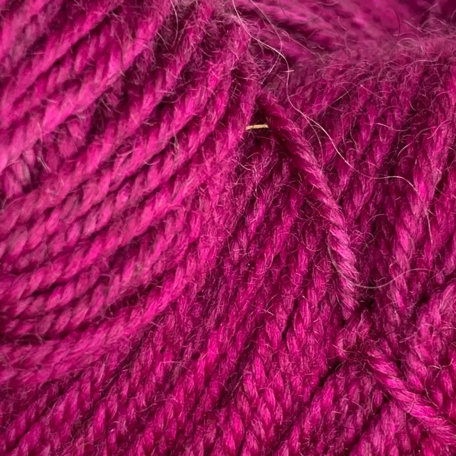 4 Ply Yak Sock Semi-Solid - Raspberry
